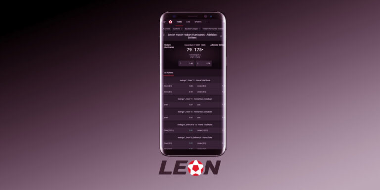 Leon Bet Mobile App